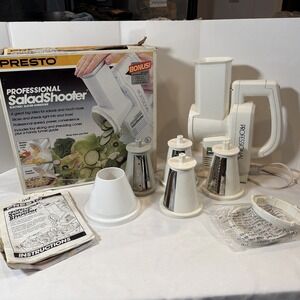 Presto Professional Salad Shooter Slicer/Shredder Model 02970 Tested
